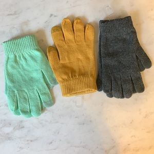 Wild Fable Women’s Tech Touch Gloves Bundle